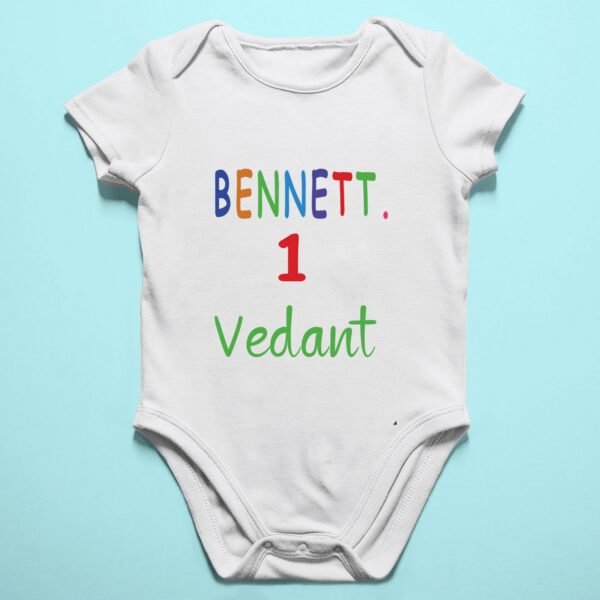 Personalized First Birthday Baby Rompers/T-Shirts