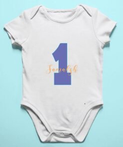 Personalized First Birthday Baby Rompers/T-Shirts