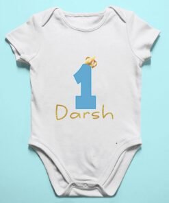 Personalized First Birthday Baby Rompers/T-Shirts