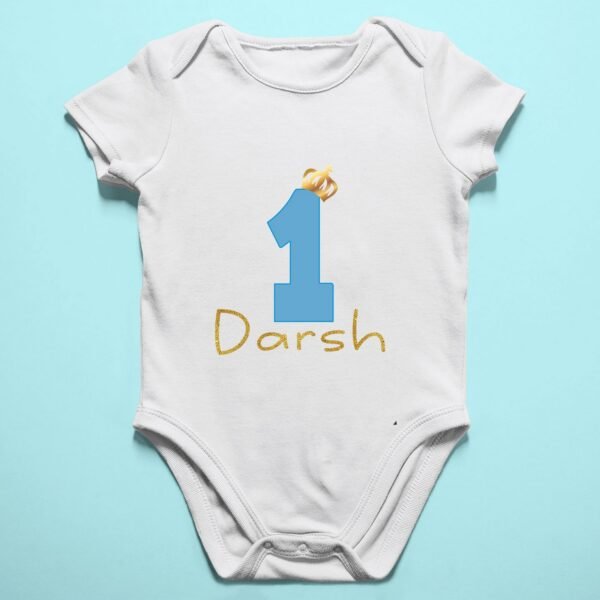 Personalized First Birthday Baby Rompers/T-Shirts