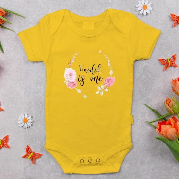 Personalized First Birthday Baby Rompers/T-Shirts