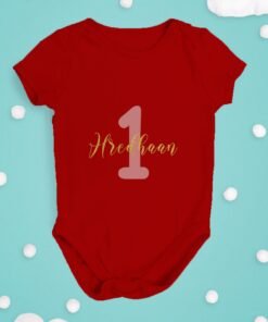 Alternative view of Personalized First Birthday Baby Rompers/T-Shirts
