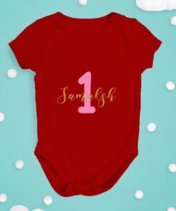 Personalized First Birthday Baby Rompers/T-Shirts