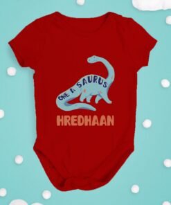 Alternative view of Personalized First Birthday Baby Rompers/T-Shirts