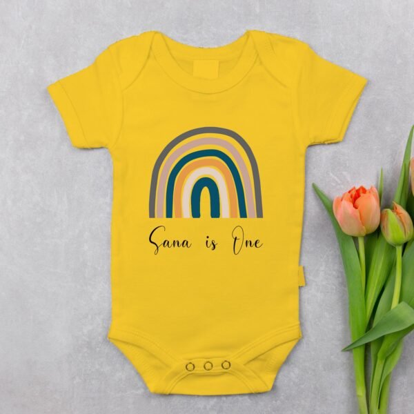 Personalized First Birthday Baby Rompers/T-Shirts