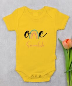 Personalized First Birthday Baby Rompers/T-Shirts