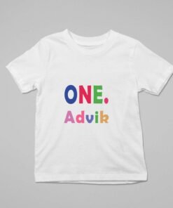 Personalized First Birthday Baby Rompers/T-Shirts