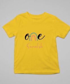 Alternative view of Personalized First Birthday Baby Rompers/T-Shirts