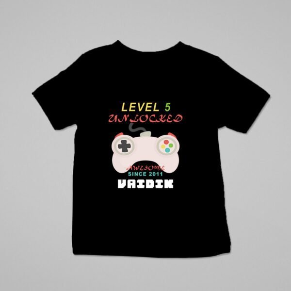 Alternative view of Kids Custom Birthday T-Shirts