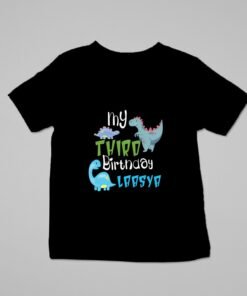 Alternative view of Kids Custom Birthday T-Shirts