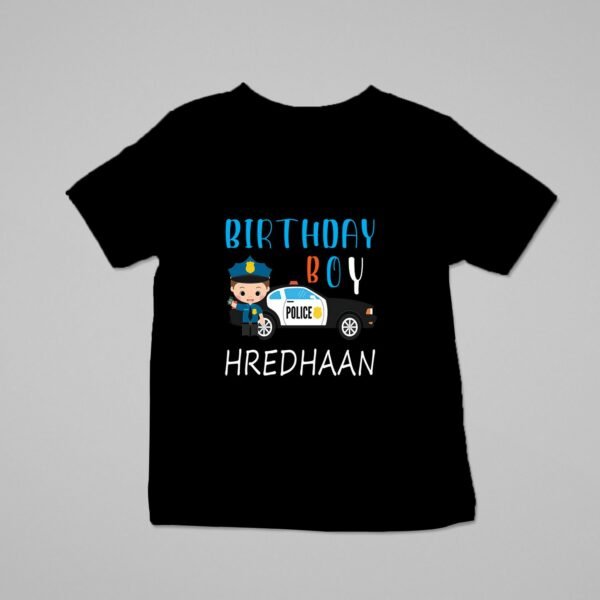 Alternative view of Kids Custom Birthday T-Shirts