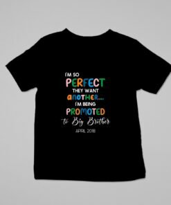 Alternative view of Kids Brother/Sister Announcement T-Shirts