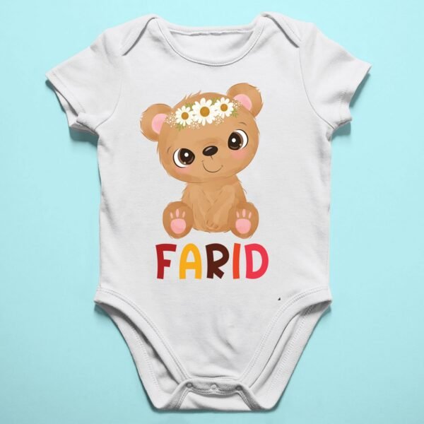 Personalised Baby Names Rompers & T-Shirts