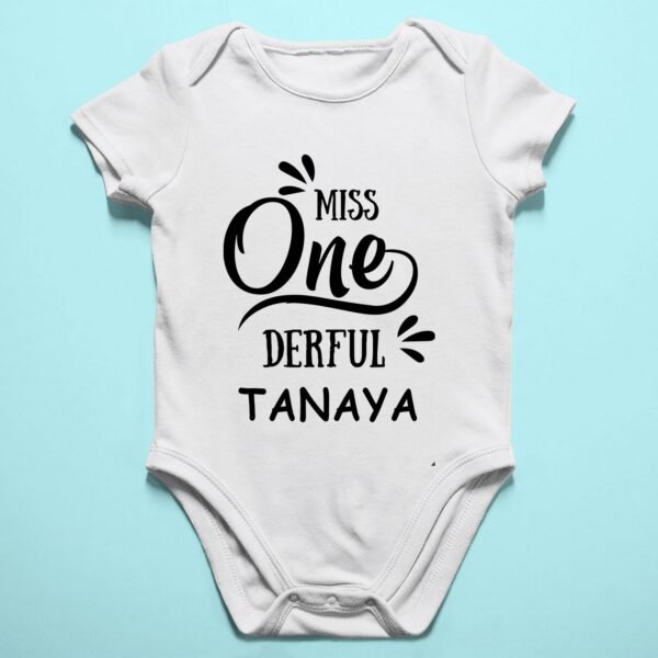 Personalized First Birthday Baby Rompers/T-Shirts