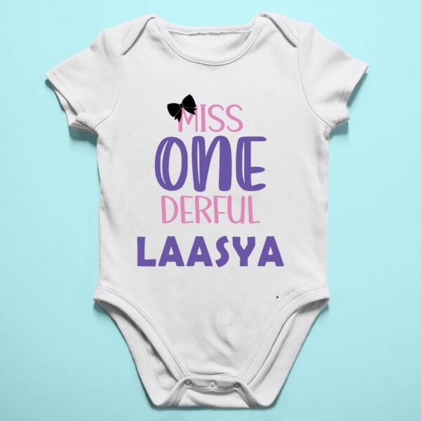 Personalized First Birthday Baby Rompers/T-Shirts