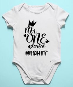 Personalized First Birthday Baby Rompers/T-Shirts