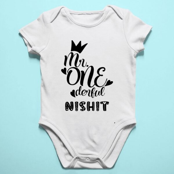 Personalized First Birthday Baby Rompers/T-Shirts