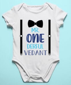 Personalized First Birthday Baby Rompers/T-Shirts
