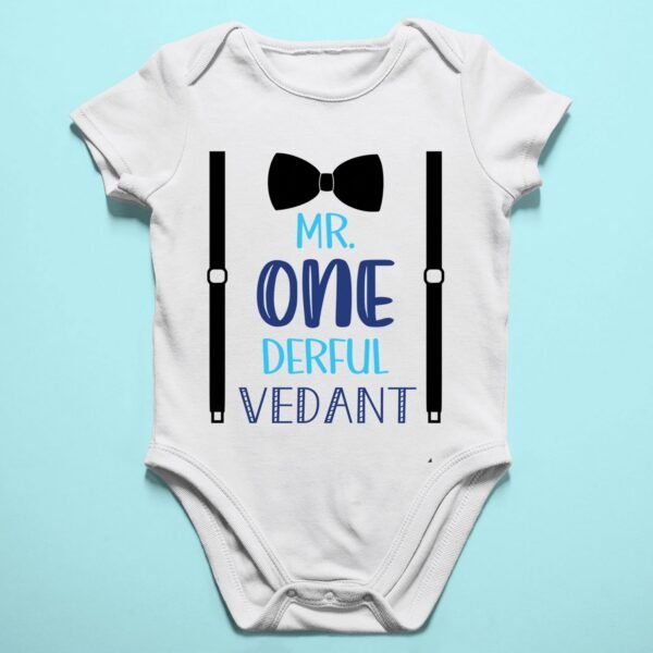 Personalized First Birthday Baby Rompers/T-Shirts