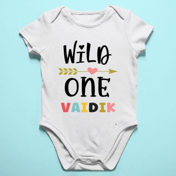 Alternative view of Personalized First Birthday Baby Rompers/T-Shirts