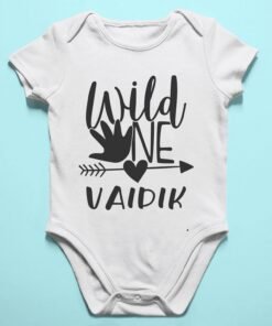 Alternative view of Personalized First Birthday Baby Rompers/T-Shirts