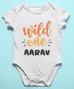 Personalized First Birthday Baby Rompers/T-Shirts