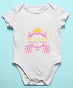Alternative view of Personalised Baby Names Rompers & T-Shirts