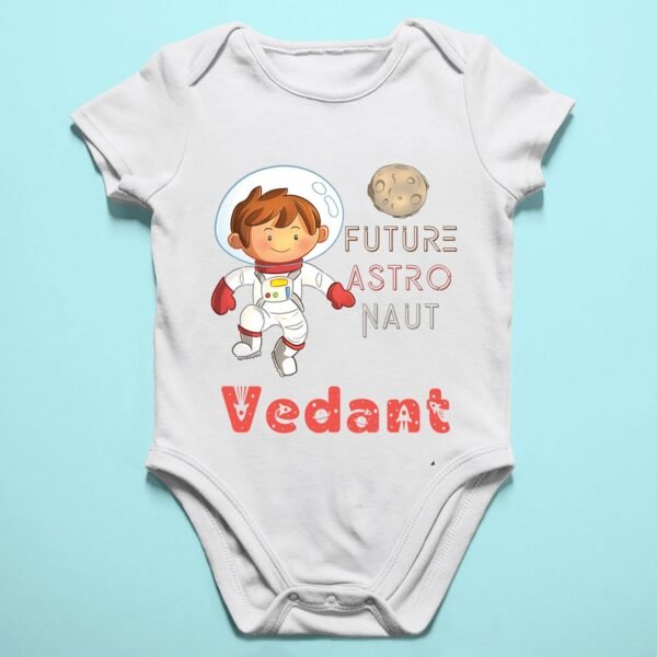 Alternative view of Personalised Baby Names Rompers & T-Shirts