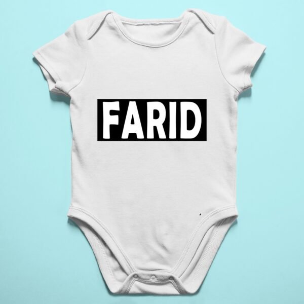 Personalised Baby Names Rompers & T-Shirts