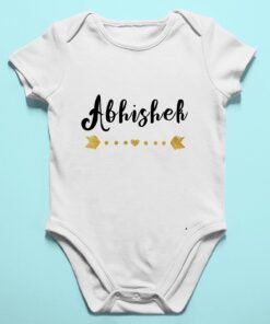 Personalised Baby Names Rompers & T-Shirts