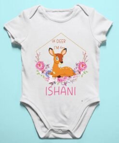 Personalised Baby Names Rompers & T-Shirts