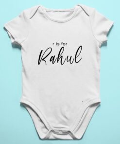 Personalised Baby Names Rompers & T-Shirts
