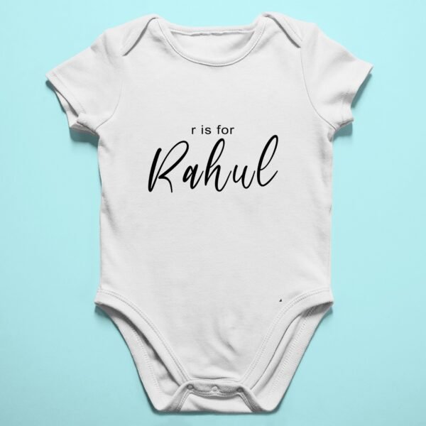 Personalised Baby Names Rompers & T-Shirts