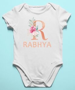 Personalised Baby Names Rompers & T-Shirts