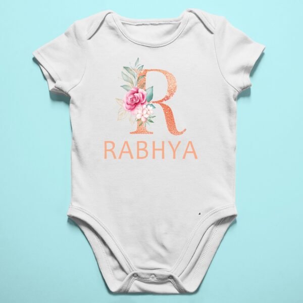 Personalised Baby Names Rompers & T-Shirts