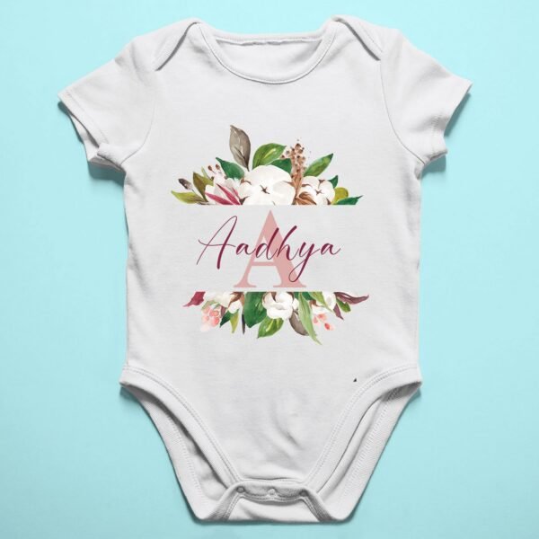 Personalised Baby Names Rompers & T-Shirts