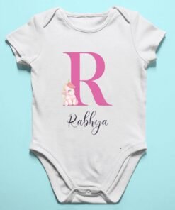 Personalised Baby Names Rompers & T-Shirts