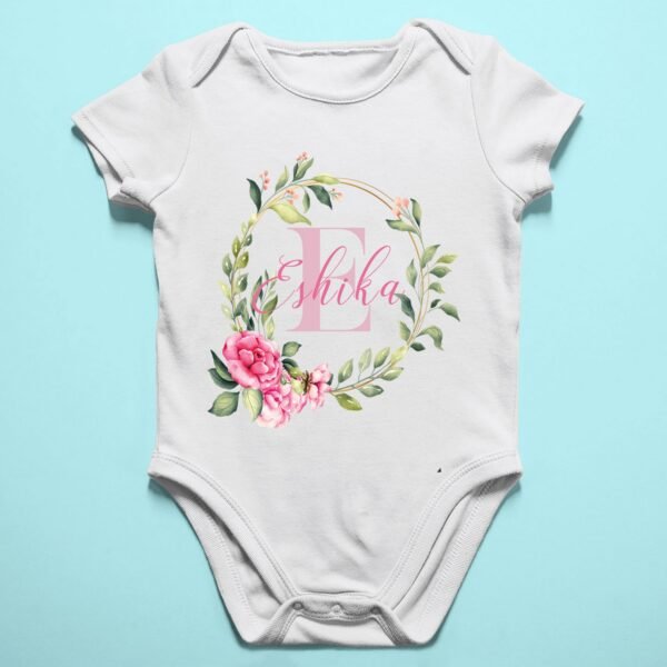 Personalised Baby Names Rompers & T-Shirts
