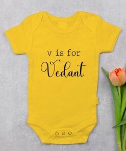 Personalised Baby Names Rompers & T-Shirts