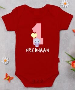 Personalized First Birthday Baby Rompers/T-Shirts