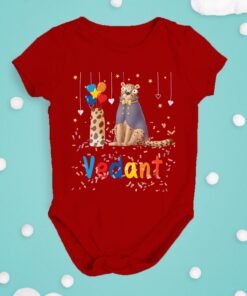 Alternative view of Personalized First Birthday Baby Rompers/T-Shirts