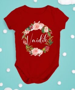 Personalised Baby Names Rompers & T-Shirts