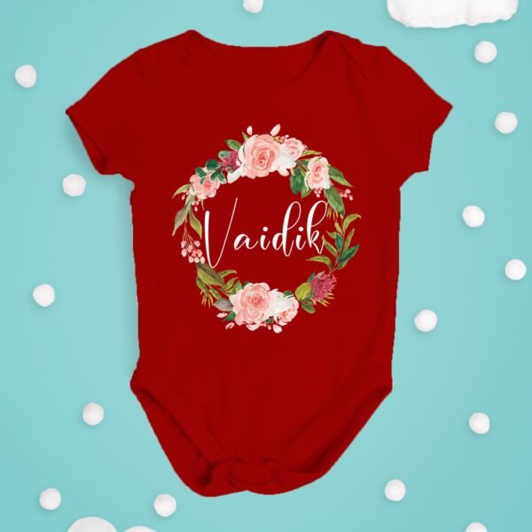 Personalised Baby Names Rompers & T-Shirts