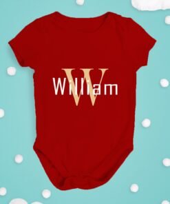 Personalised Baby Names Rompers & T-Shirts