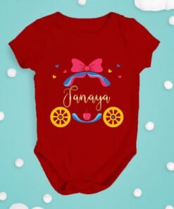 Alternative view of Personalised Baby Names Rompers & T-Shirts