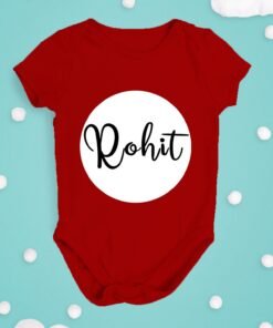 Personalised Baby Names Rompers & T-Shirts