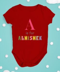 Personalised Baby Names Rompers & T-Shirts