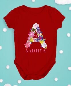 Personalised Baby Names Rompers & T-Shirts