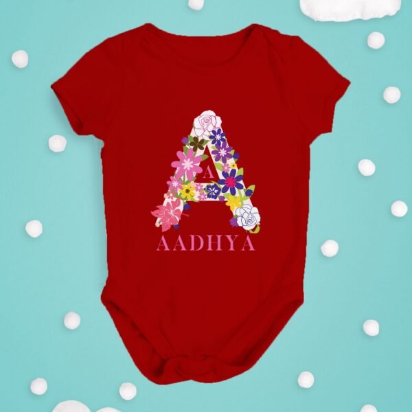 Personalised Baby Names Rompers & T-Shirts