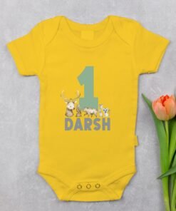 Personalized First Birthday Baby Rompers/T-Shirts